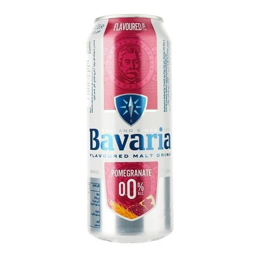 Bavaria Пиво  Malt Pomegranate світле безалкогольне фільтроване 0,5л 0% (8714800040846) - зображення 1