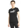 PUMA Футболка  Ess Logo Tee 58677401 L Black (4063697276987) - зображення 1