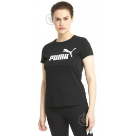   PUMA Футболка  Ess Logo Tee 58677401 L Black (4063697276987)