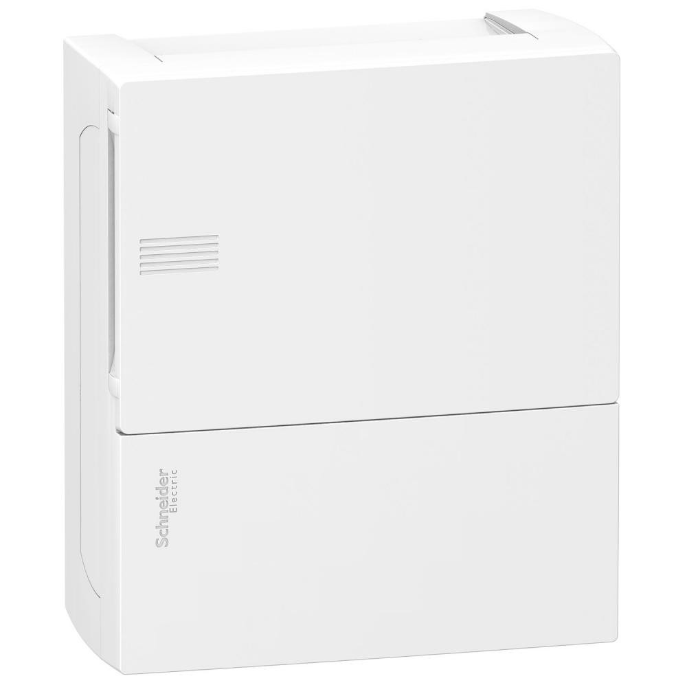 Schneider Electric Щит Mini Pragma 8 модулей навесной белая дверь IP40 (MIP12108) - зображення 1