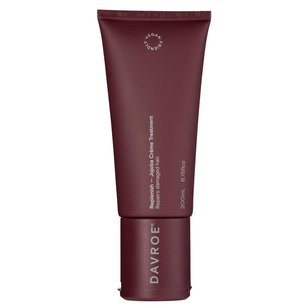 DAVROE Відновлюючий крем з олією жожоба  Replenish Jojoba Creme Treatement 200 мл для зміцнення волосся - зображення 1