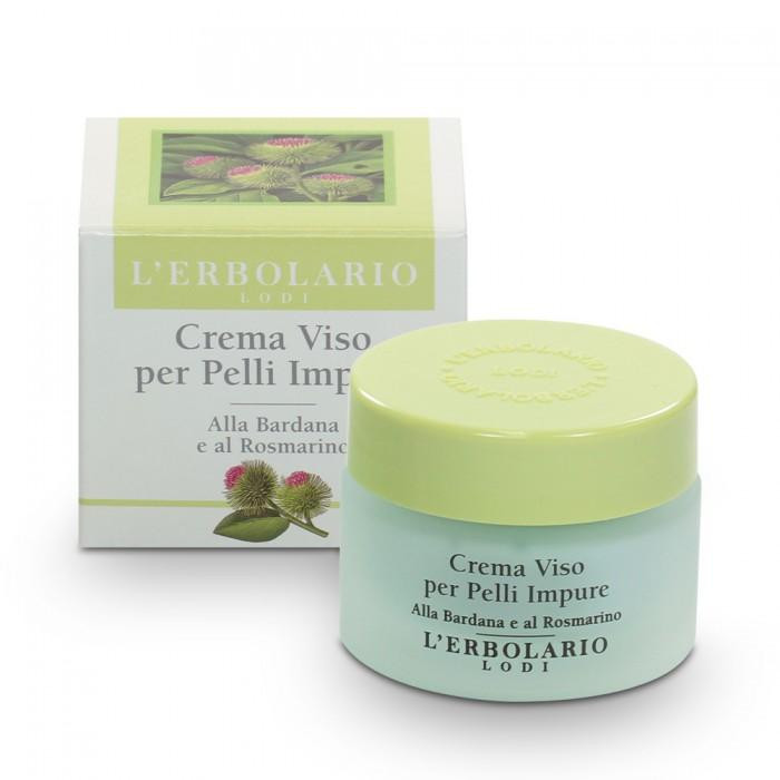 L'Erbolario Крем для лица   Crema Viso per Pelli Impure для проблемной кожи, на основе розмарина и репейника, 30 - зображення 1