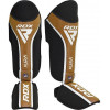 RDX Захист гомілки і стопи Shin Instep Aura Plus T-17, XL Black Golden (SGR-T17BGL-XL+) - зображення 1