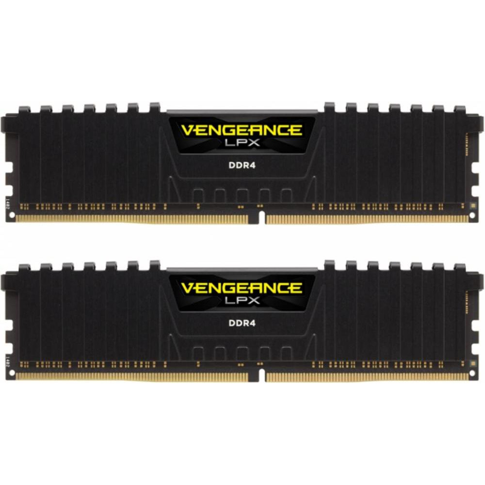 Corsair 16 GB (2x8GB) DDR4 3600 MHz Vengeance LPX Black (CMK16GX4M2Z3600C18) - зображення 1