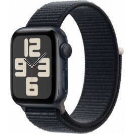   Apple Watch SE 2 GPS 40mm Midnight Aluminium Case with Midnight Sport Loop (MRE03)