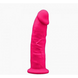   Silexd Henry Pink Premium Silicone Dildo Model 2 розовый 22 см (SO3368)