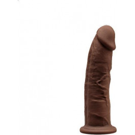   Silexd Robby Brown Premium Silicone Dildo Model 2 коричневый 17 см (SO3513)