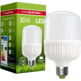   Euroelectric LED Plastic 30W E27 6500K (LED-HP-30276(P))