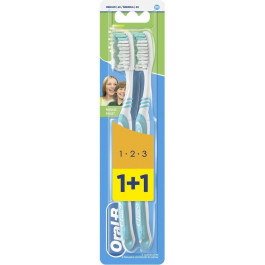 Oral-B Щітка зубна  Natural Fresh 40 medium, 2 шт (3014260110659)