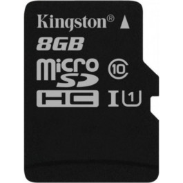   Kingston 8 GB microSDHC UHS-I (U3) V30 A1 Industrial (SDCIT2/8GBSP)