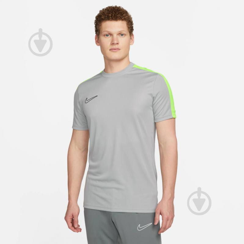 Nike Світло-сіра чоловіча футболка  M NK DF ACD23 TOP SS BR DV9750-007 - зображення 1