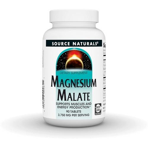 Source Naturals Magnesium Malate 90 таблеток - зображення 1