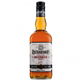   RICHARDSON Бурбон  Kentucky Straight Bourbon Whiskey 40% 0.7 л (8410490268521)