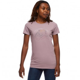   Black Diamond Футболка жіноча  SS Summit Scribble Tee Wood Violet (BD 730122.5010), Розмір XL