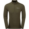 Montane Футболка чоловіча  Dart Zip Neck Kelp Green (MDRZNKEL), Розмір M - зображення 1