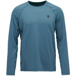   Black Diamond Футболка чоловіча  Alpenglow Long Sleeve Crew, Creek Blue (BD 7520924064), Розмір M