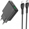 Hoco N38 20W USB-C Black UBB Type-C to Lightning cable - зображення 9