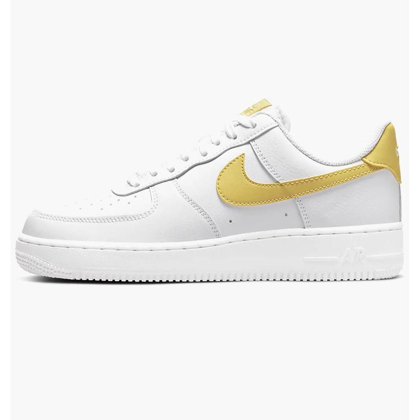 Nike Кросівки  Air Force 1 '07 W White/Yellow 315115-170 37.5 - зображення 1