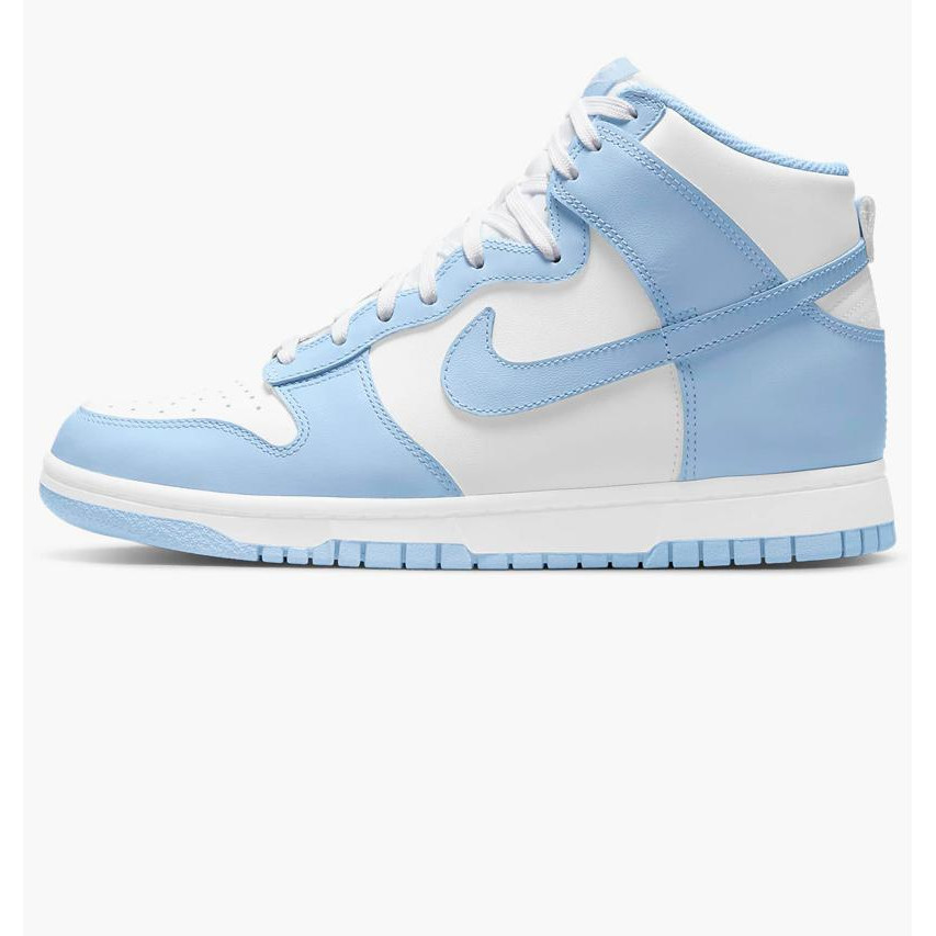 Nike Кросівки  Dunk High White/Blue DD1869-107 38.5 - зображення 1