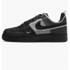 Nike Кросівки  Air Force 1 React Black DM0573-002 40.5 - зображення 1