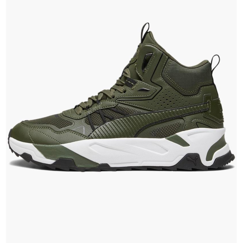 PUMA Кросівки  Trinity Mid Hybrid Olive 392327-02 40.5 - зображення 1