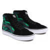 Vans Кеди  Sk8-Hi Comfycush Black/Green Vn0A7Tnoyj7 40.5 - зображення 4