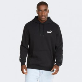   PUMA Чорна чоловіча кофта  ESS+ Tape Hoodie FL 849040/01