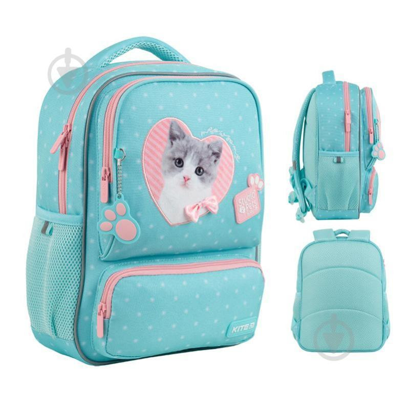 Kite Рюкзак  Kids Studio Pets 8,5 л блакитний SP24-559XS - зображення 1