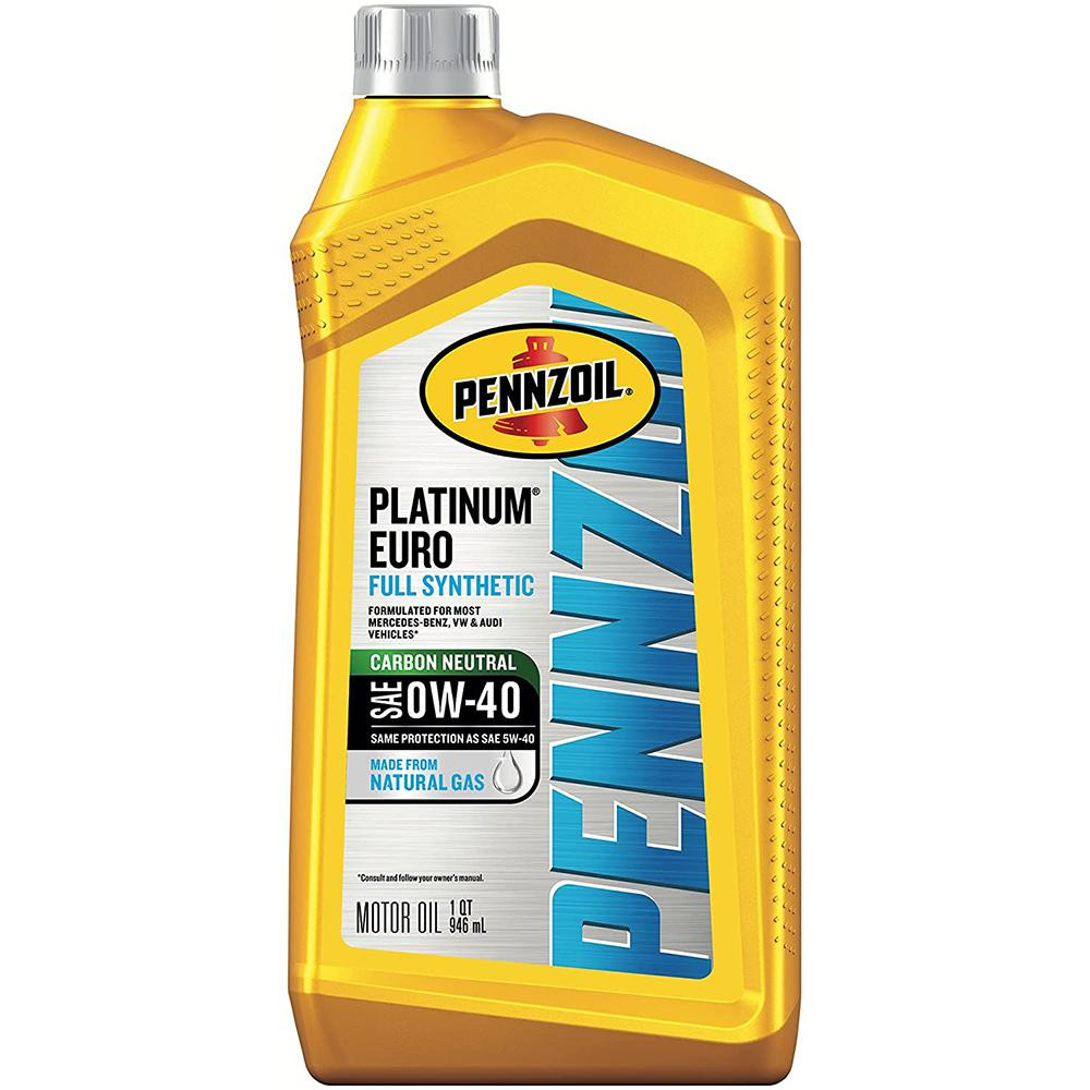 Pennzoil Platinum Euro 0W-40 0.946л - зображення 1