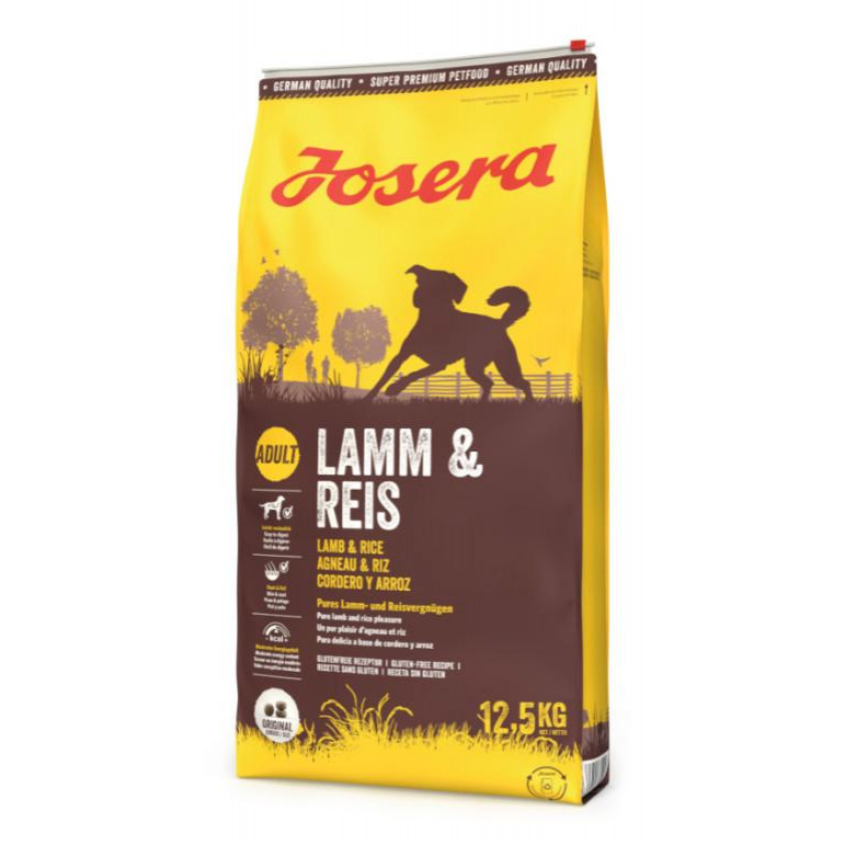 Josera Lamb and Rice 12,5 кг (50012842) - зображення 1