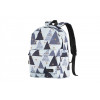 2E TeensPack / Triangles 13", White (2E-BPT6114WT) - зображення 1