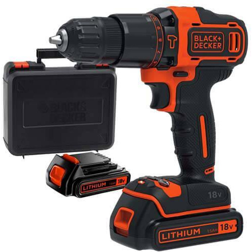 Black+Decker BDCHD18KB - зображення 1