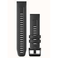   Garmin Ремінець  QuickFit 22 Watch Bands Graphite Silicone (010-13111-01)