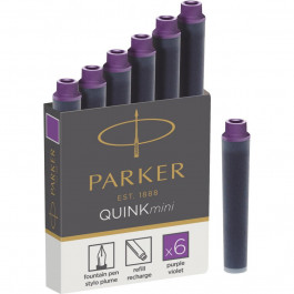   Parker Картриджи  Quink Mini /6шт. фиол. 11 510VI