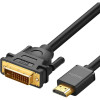 UGREEN HDMI to DVI 1m Black (30116) - зображення 1