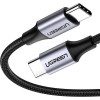 UGREEN US261 USB Type-C to USB Type-C PD QC4.0 60W 0.5m Black (50149) - зображення 1