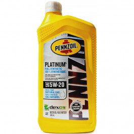   Pennzoil Platinum Fully Synthetic 5W-20 946мл