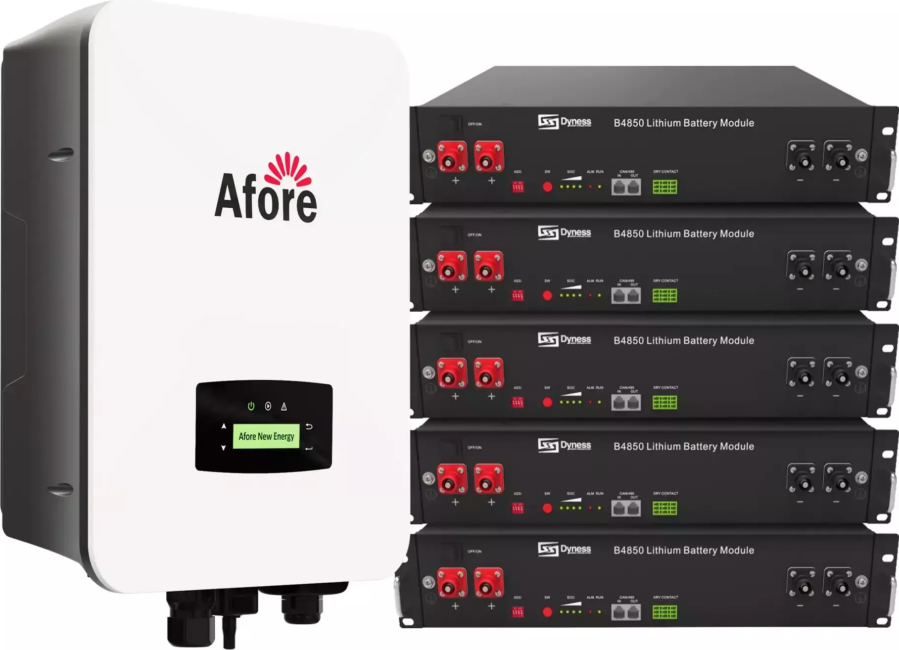 Solarverse SVR32-1AF6K1-LDY12K1-0 6kW 12kWh 5BAT LiFePO4 6000 циклів - зображення 1