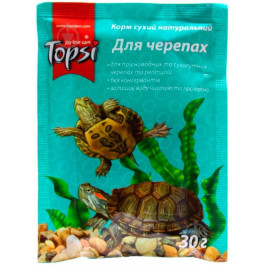   Topsi Корм для черепах в палочках 30 г (4820122207684)