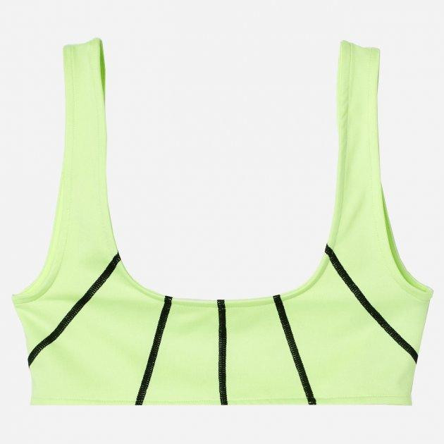 H&M Спортивный топ  1703-8858991 XS Неоновый желтый (hm06154480965) - зображення 1