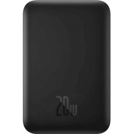   Baseus Power Bank Magnetic Wireless 6000mAh 20W Black (PPCX020001)