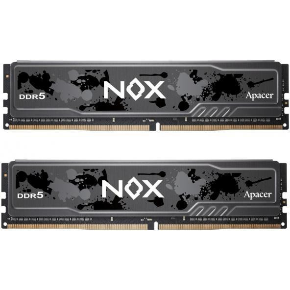 Apacer 32 GB (2x16GB) DDR5 6000 MHz NOX (AH5U32G60C512MBAA-2) - зображення 1