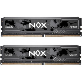   Apacer 32 GB (2x16GB) DDR5 6000 MHz NOX (AH5U32G60C512MBAA-2)