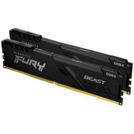   Kingston FURY 64 GB (2x32GB) DDR4 3200 MHz Beast (KF432C16BBK2/64)