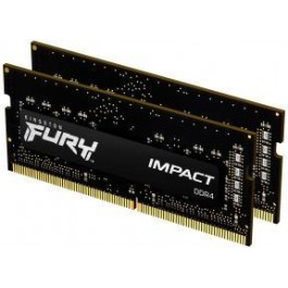   Kingston FURY 64 GB (2x32GB) SO-DIMM DDR4 3200 MHz Impact (KF432S20IBK2/64)