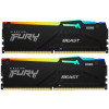 Kingston FURY 32 GB (2x16GB) DDR5 6000 MHz Beast RGB (KF560C40BBAK2-32) - зображення 1