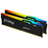 Kingston FURY 32 GB (2x16GB) DDR5 6000 MHz Beast RGB (KF560C40BBAK2-32) - зображення 2