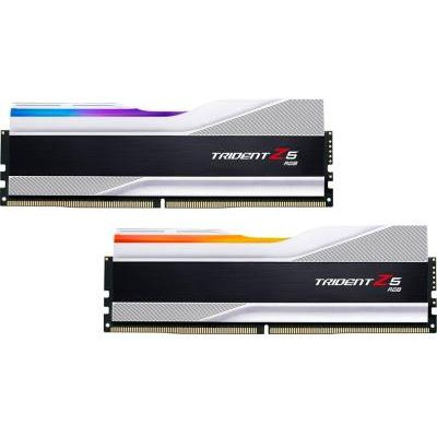 G.Skill 32 GB (2x16GB) DDR5 6400 MHz Trident Z5 RGB Silver (F5-6400J3239G16GX2-TZ5RS) - зображення 1