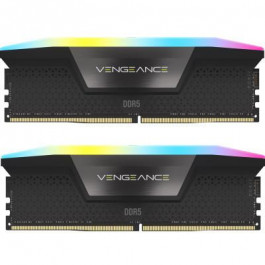   Corsair 48 GB (2x24GB) DDR5 6400 MHz Vengeance RGB (CMH48GX5M2B6400C36)