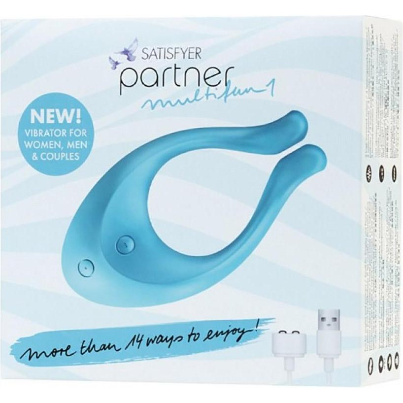 Satisfyer Partner Multifun 1 Endless Love Blue (SO2305) (4049369016396) - зображення 1